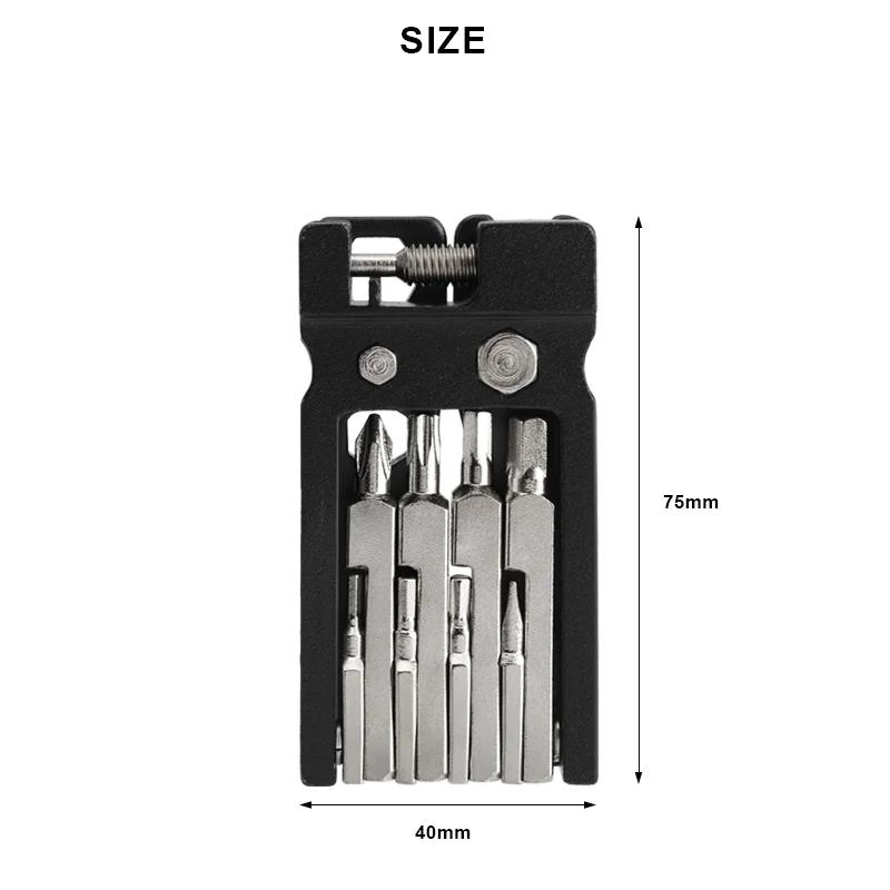 1/2Pcs Foldable Bicycle Hex Spoke Wrench Multi Function Repair Tool Kit MTB Chain Cutter Screwdriver Mountain Road Cycle Bike
1/2Pcs Foldable Bicycle Hex Spoke Wrench Multi Function Repair Tool Kit MTB Chain Cutter Screwdriver Mountain Road Cycle Bike