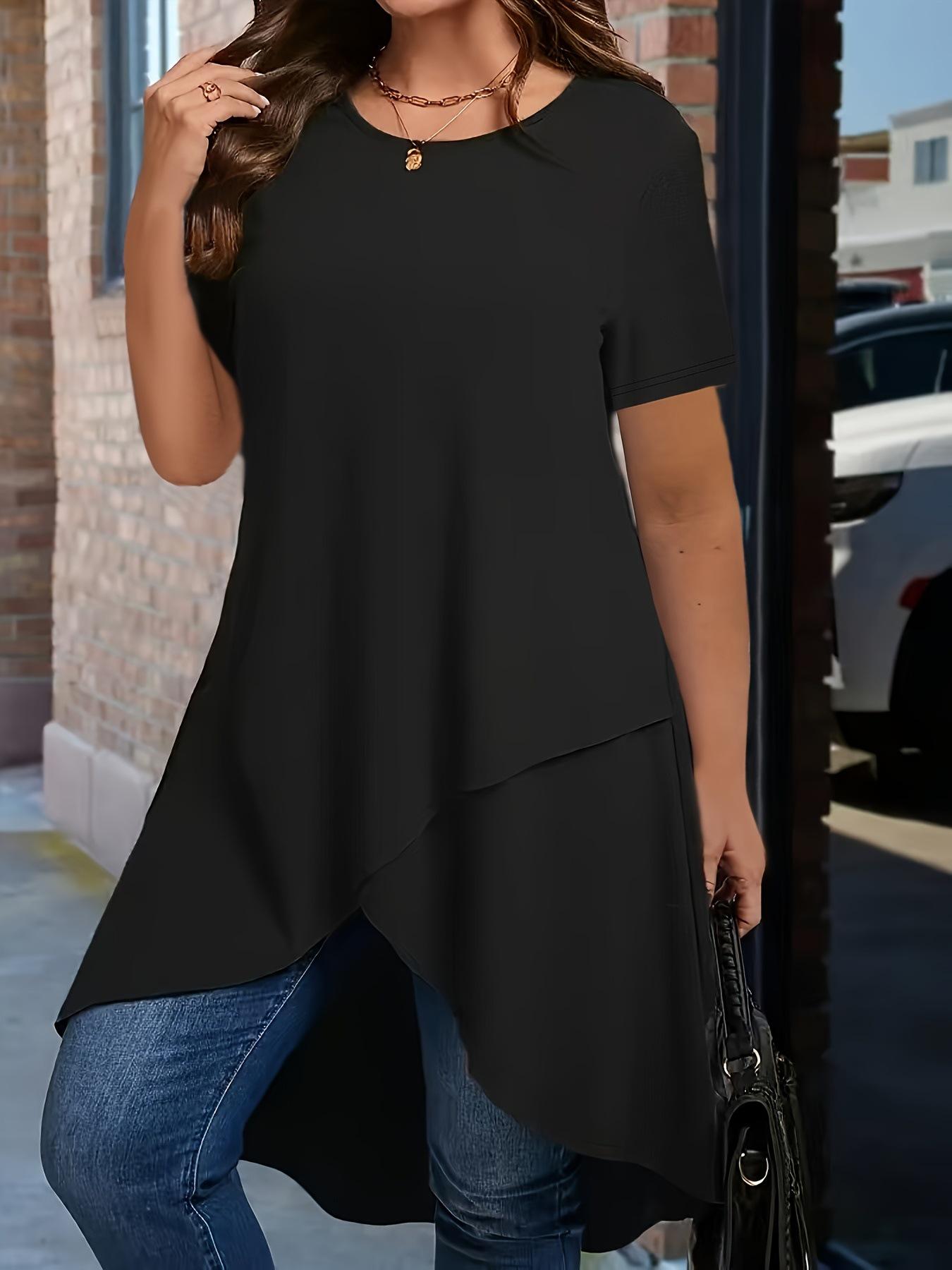 2025 Euro-American Style Women s Asymmetrical Hem Casual T-Shirt Dress 5XL
2025 Euro-American Style Women s Asymmetrical Hem Casual T-Shirt Dress 5XL