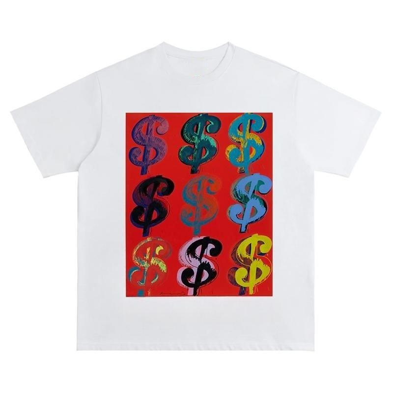 Men s and Women s Cotton T-shirt Tee Casuai Short Sleeve Crewneck Top Fashion Streetwear Autumn Shirt Dollar Graphic T Shirts S
Men s and Women s Cotton T-shirt Tee Casuai Short Sleeve Crewneck Top Fashion Streetwear Autumn Shirt Dollar Graphic T Shirts S