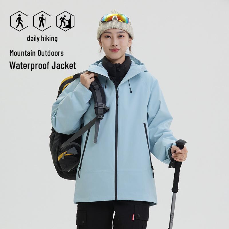 Graphene Fleece-Lined Waterproof Windproof Unisex 3-in-1 Mountaineering Jacket Triple XL зелёный
Graphene Fleece-Lined Waterproof Windproof Unisex 3-in-1 Mountaineering Jacket Triple XL зелёный