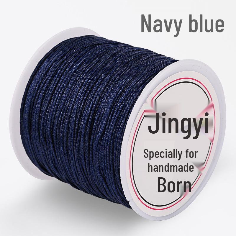 Jade Thread Jewelry, 0.8mm Red String, Hand-Woven Bracelet & Necklace Rope for Beading 50m/roll
Jade Thread Jewelry, 0.8mm Red String, Hand-Woven Bracelet & Necklace Rope for Beading 50m/roll