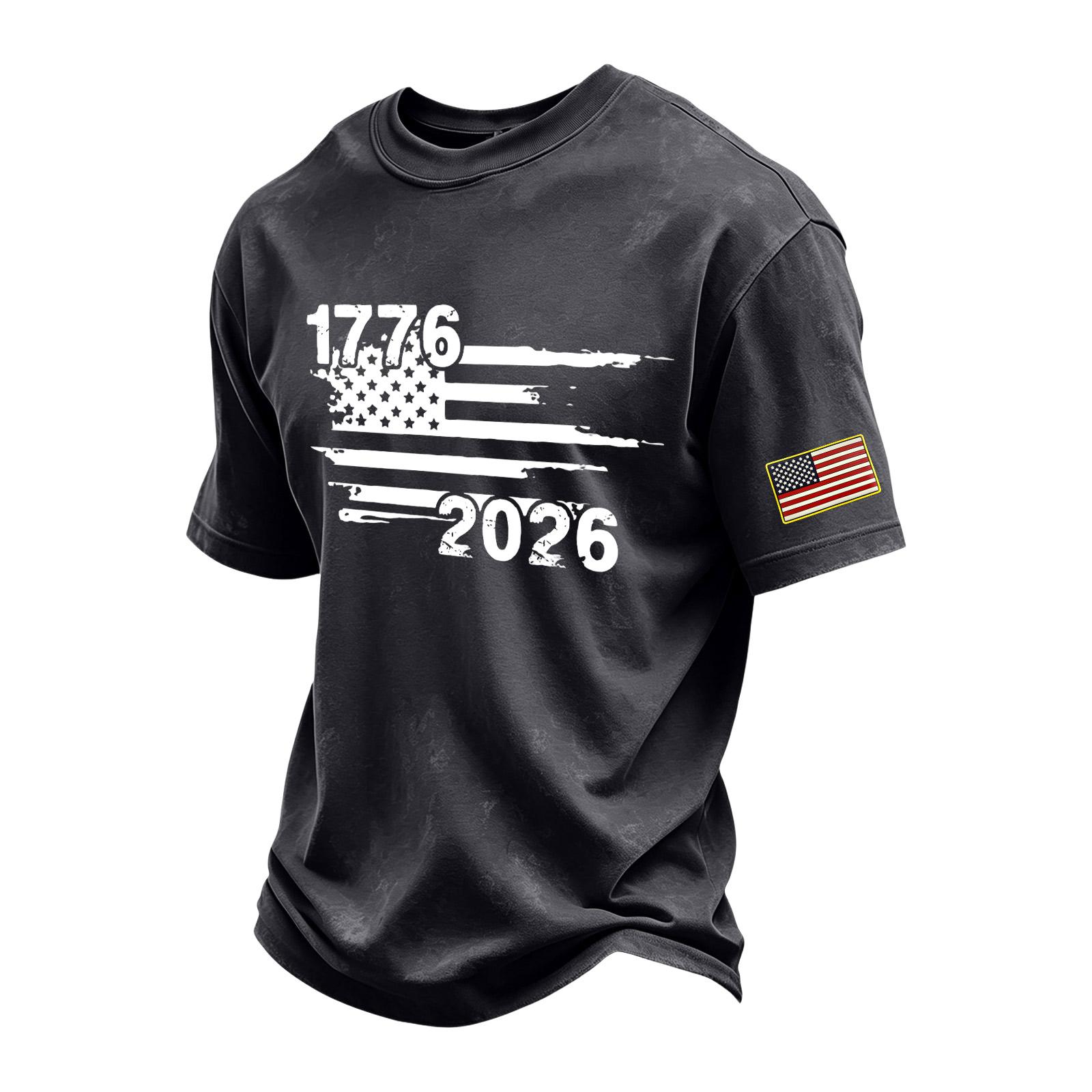 Men s Vintage Washed Crew Neck Short Sleeve T Shirt Independence Day Graphic Print Casual Fit Soft Fabric Comfortable Wear XL чёрный
Men s Vintage Washed Crew Neck Short Sleeve T Shirt Independence Day Graphic Print Casual Fit Soft Fabric Comfortable Wear XL чёрный
