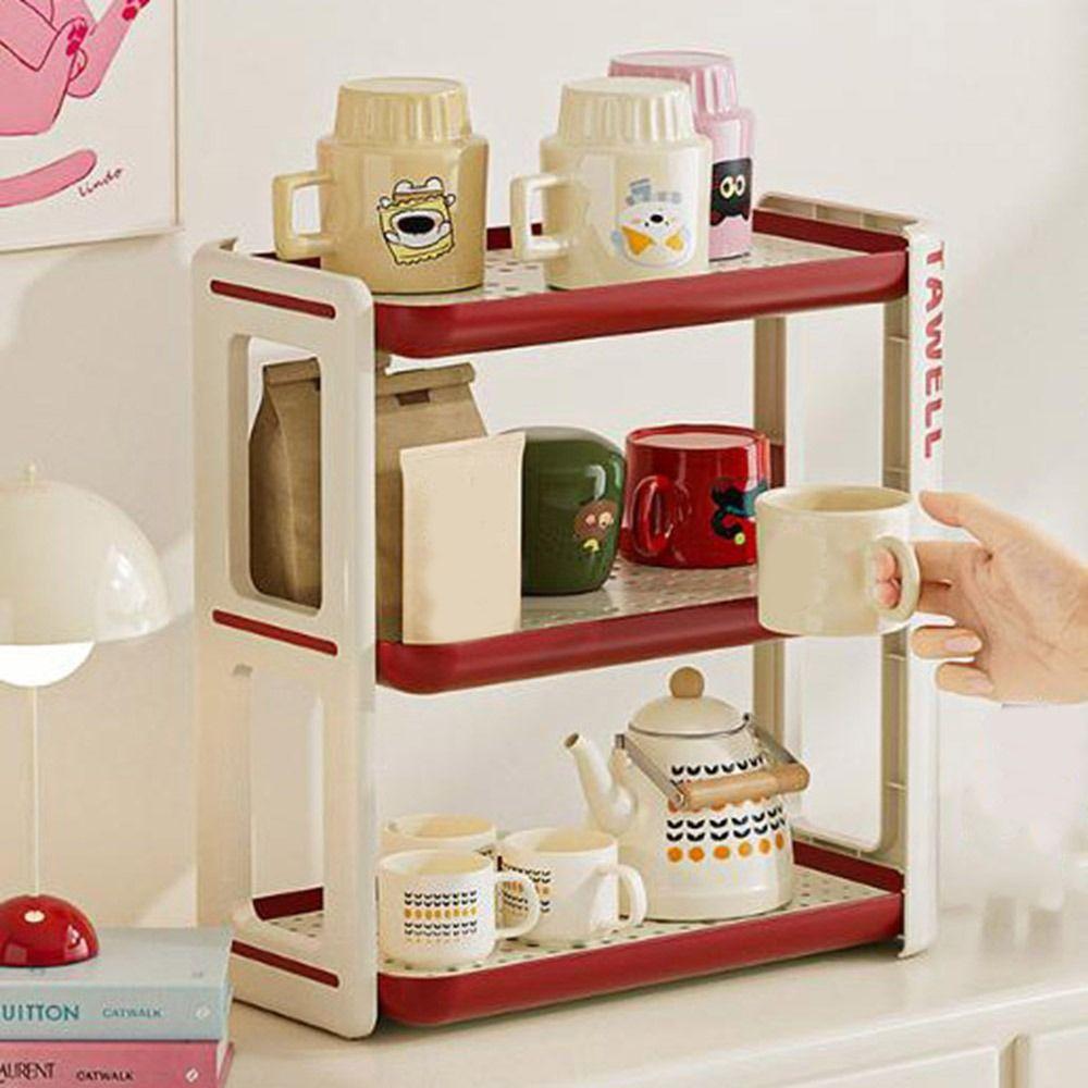 Large Capacity Water Bottle Holder Plastic Cosmetic Storage Shelf Sundry Storage Tray Desktop White 2 Layers
Large Capacity Water Bottle Holder Plastic Cosmetic Storage Shelf Sundry Storage Tray Desktop White 2 Layers