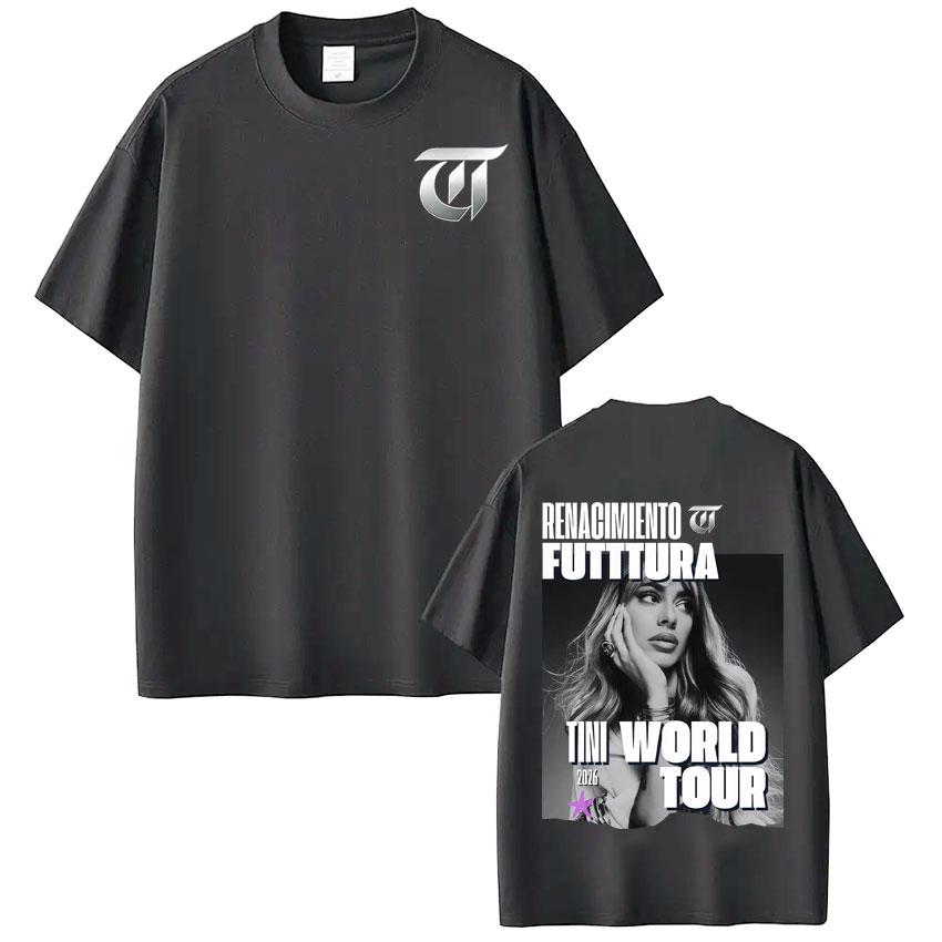 Singer TINI STOESSEL Futtura Album 2026 Tour Tees Men Women Vintage Tshirt Cotton Oversized Tshirts Streetwear Fan Gifts Tops S
Singer TINI STOESSEL Futtura Album 2026 Tour Tees Men Women Vintage Tshirt Cotton Oversized Tshirts Streetwear Fan Gifts Tops S