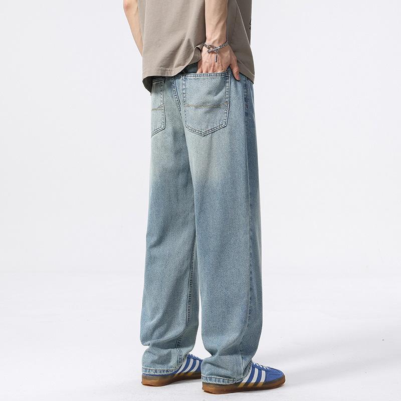 Summer Thin Tennis Jeans New Loose Draped Straight-Light Wide Legs 28
Summer Thin Tennis Jeans New Loose Draped Straight-Light Wide Legs 28