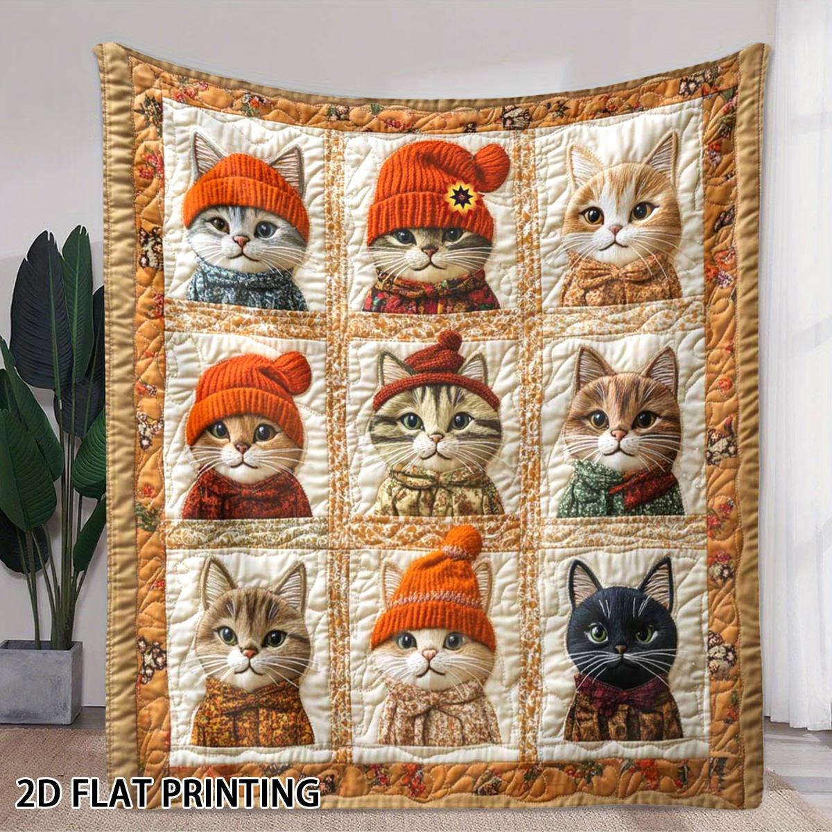 Vintage Patchwork Dinosaur Flat2D Digital Print Flannel Throw Blanket - Soft Warm and Living Room Blanket for Multiple Patchw 130x150cm
Vintage Patchwork Dinosaur Flat2D Digital Print Flannel Throw Blanket - Soft Warm and Living Room Blanket for Multiple Patchw 130x150cm