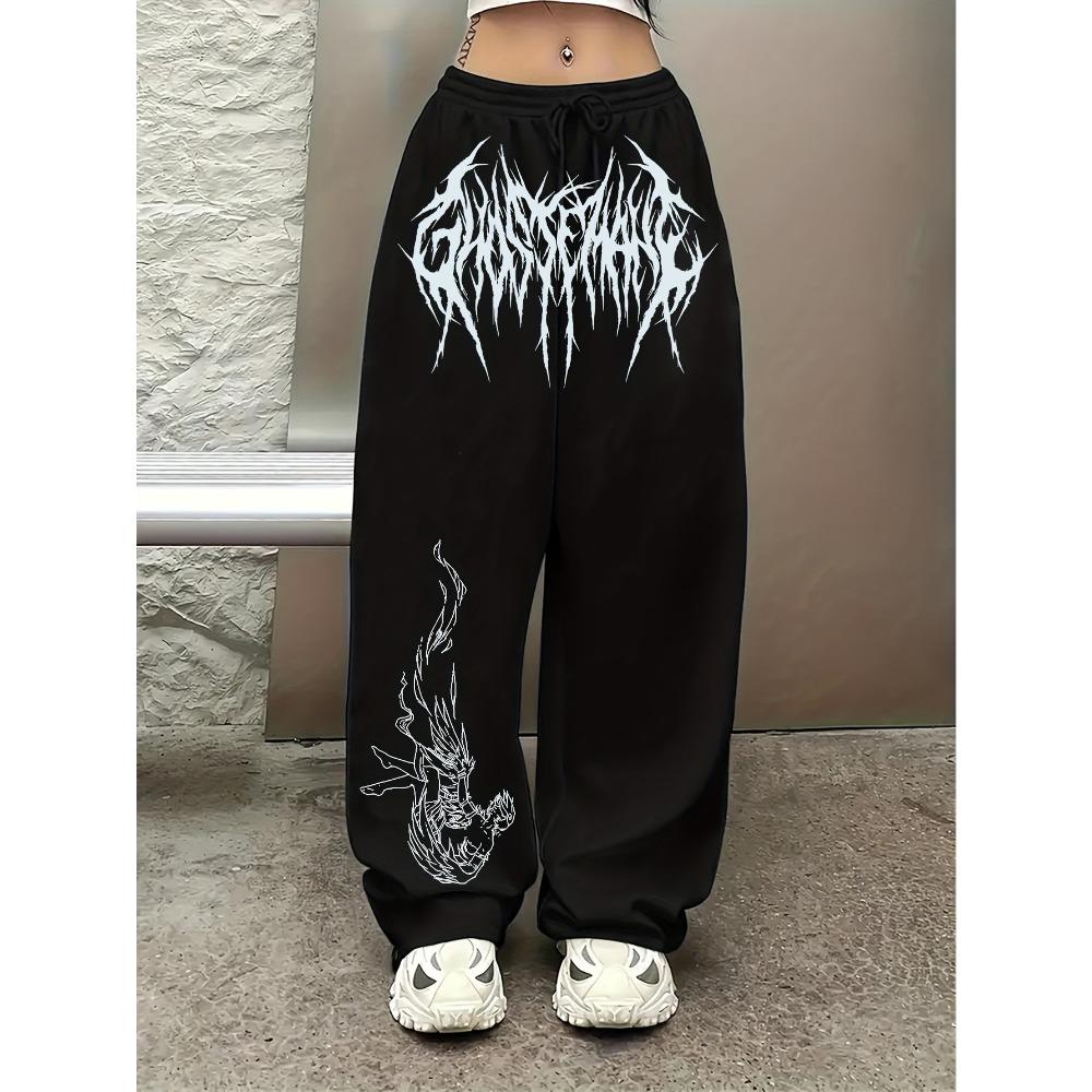 Loose-Fitting Straight-Leg Pants with a Print, Casual Hip-Hop Streetwear, Women S Wide-Leg Trousers S
Loose-Fitting Straight-Leg Pants with a Print, Casual Hip-Hop Streetwear, Women S Wide-Leg Trousers S