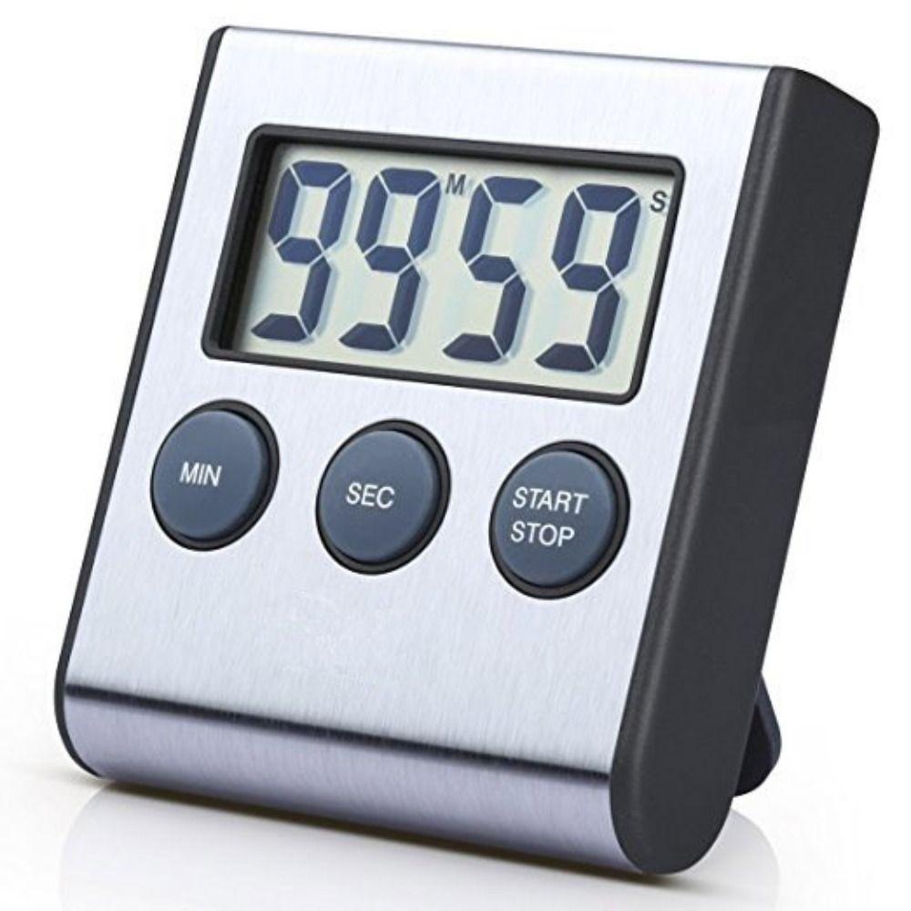 Retractable Stand Positive Countdown Timer Loud Alarm Cooking Timer Digital Kitchen Timer Home
Retractable Stand Positive Countdown Timer Loud Alarm Cooking Timer Digital Kitchen Timer Home