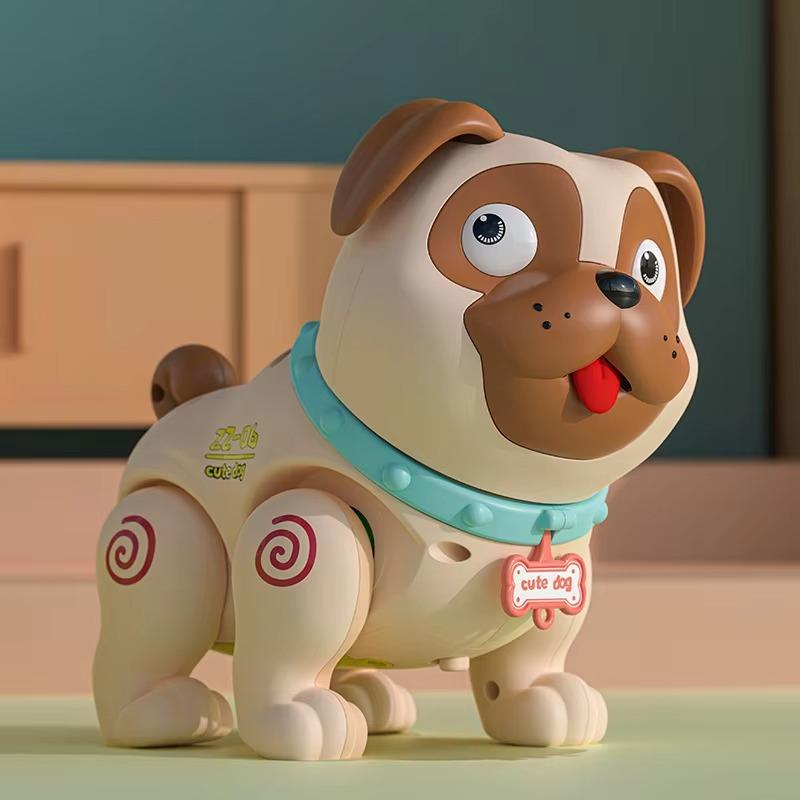 Игрушки для обучения лазанию для малышей 1 шт., детский электрический спрей, пукающий мопс, свет, музыка, имитация домашних животных коричневый
Игрушки для обучения лазанию для малышей 1 шт., детский электрический спрей, пукающий мопс, свет, музыка, имитация домашних животных коричневый