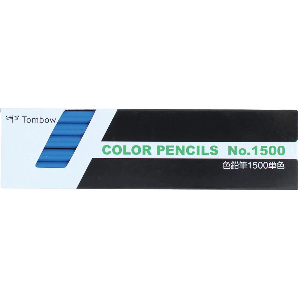 Tombow Colored Pencil 1500 Single Color Blue 1 Dozen 1500-15
Tombow Colored Pencil 1500 Single Color Blue 1 Dozen 1500-15