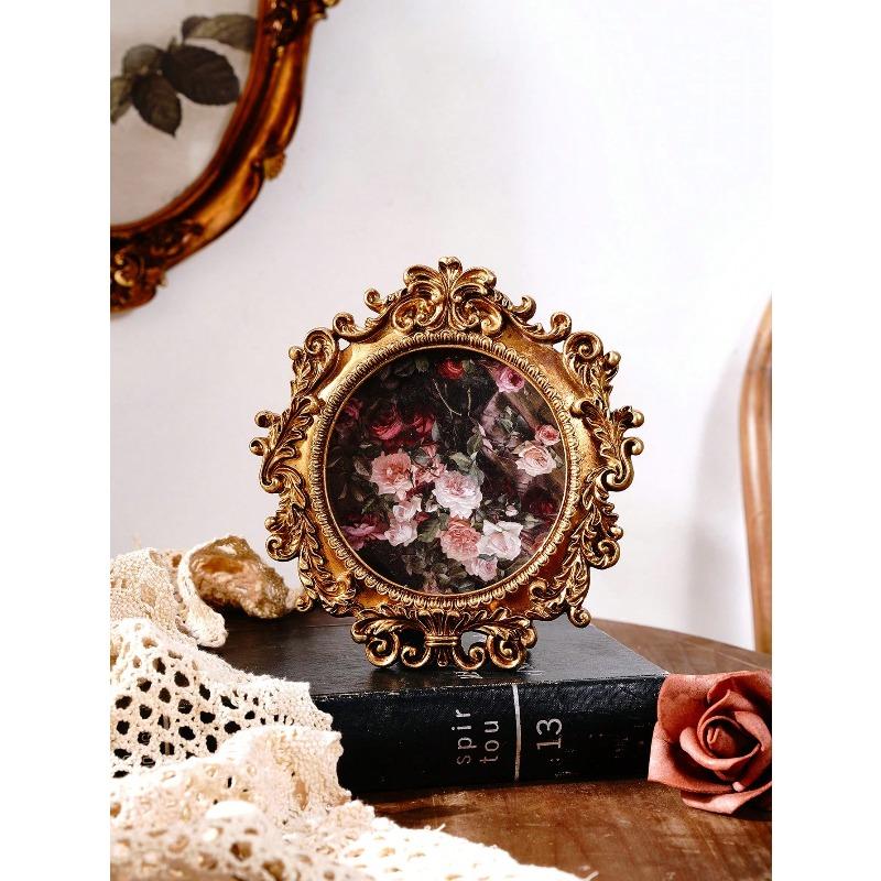 Resin Frame With Gold Trim, Square Shape For Home Desktop Display, Horizontal & Vertical Use, Suitable For Home Decor And Photography Props C золотой
Resin Frame With Gold Trim, Square Shape For Home Desktop Display, Horizontal & Vertical Use, Suitable For Home Decor And Photography Props C золотой