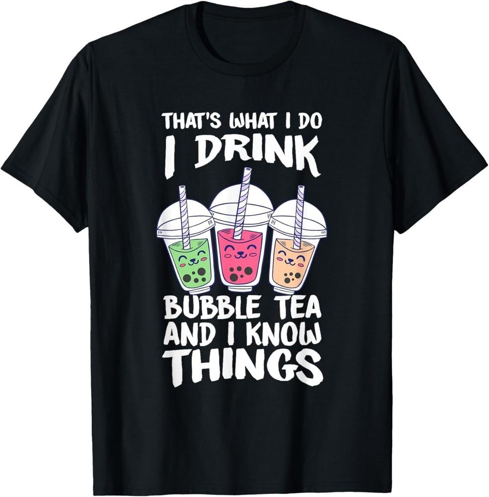 Cute Kawaii Boba Tea I DRINK BUBBLE TEA AND I KNOW THINGS Gift Unisex T-Shirt XL
Cute Kawaii Boba Tea I DRINK BUBBLE TEA AND I KNOW THINGS Gift Unisex T-Shirt XL