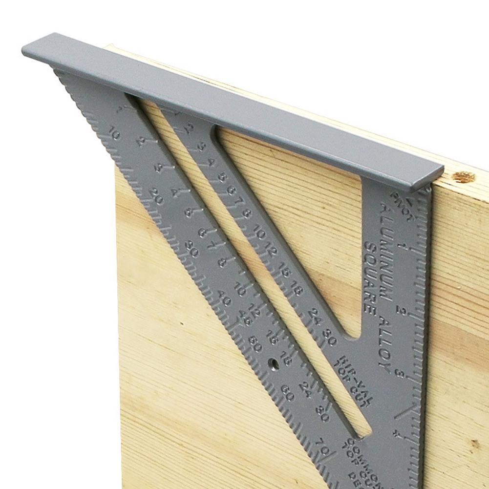 Thickening Angle Rule Aluminum Alloy Carpenter Measurement Square Ruler Layout Tool Measurement Tool Triangle Rule 90 Degree
Thickening Angle Rule Aluminum Alloy Carpenter Measurement Square Ruler Layout Tool Measurement Tool Triangle Rule 90 Degree