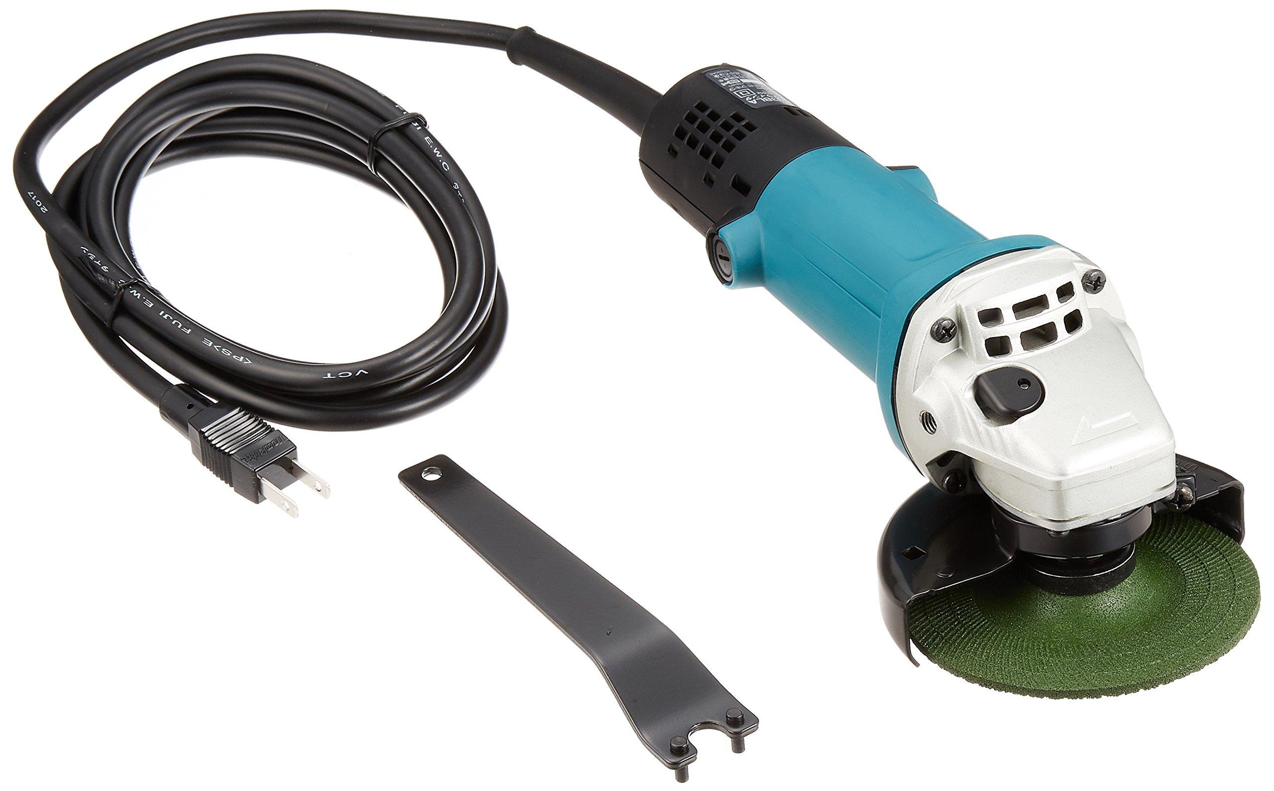 Makita disc grinder for AC 100mm low speed high torque type with brake maximum output 880W 9533BLA
Makita disc grinder for AC 100mm low speed high torque type with brake maximum output 880W 9533BLA