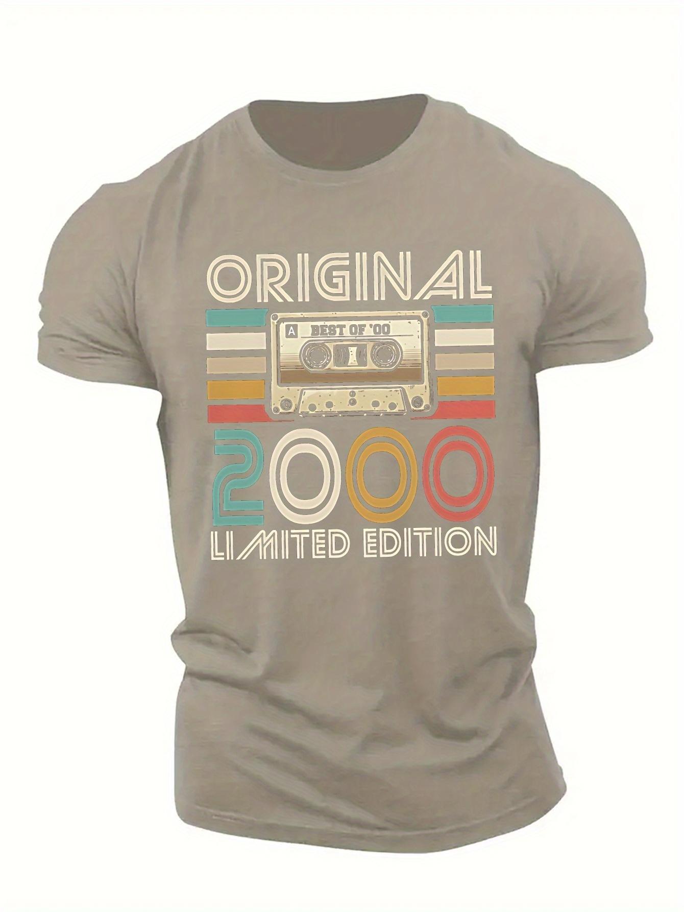 ORIGINAL 2000 LIMITED EDITION Men S Casual Short Sleeve T-Shirt M
ORIGINAL 2000 LIMITED EDITION Men S Casual Short Sleeve T-Shirt M