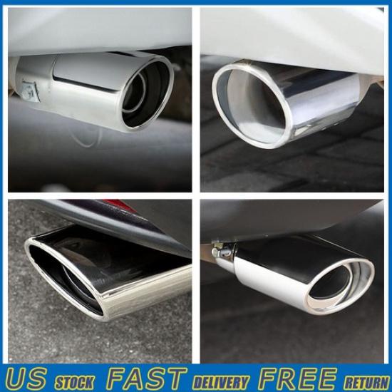 Rear Pipe Exhaust Tail Auto Muffler Car Tip Stainless Steel Universal Chrome EXV
Rear Pipe Exhaust Tail Auto Muffler Car Tip Stainless Steel Universal Chrome EXV