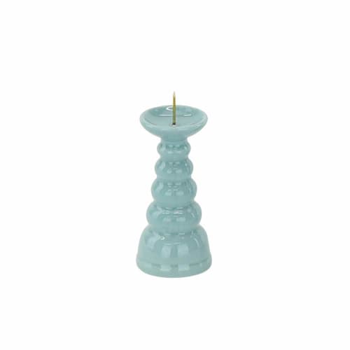 Hasegawa Buddhist Altar Candle Holder, Obon Gift, Blue Background 3.0 (8.9cm High)
Hasegawa Buddhist Altar Candle Holder, Obon Gift, Blue Background 3.0 (8.9cm High)