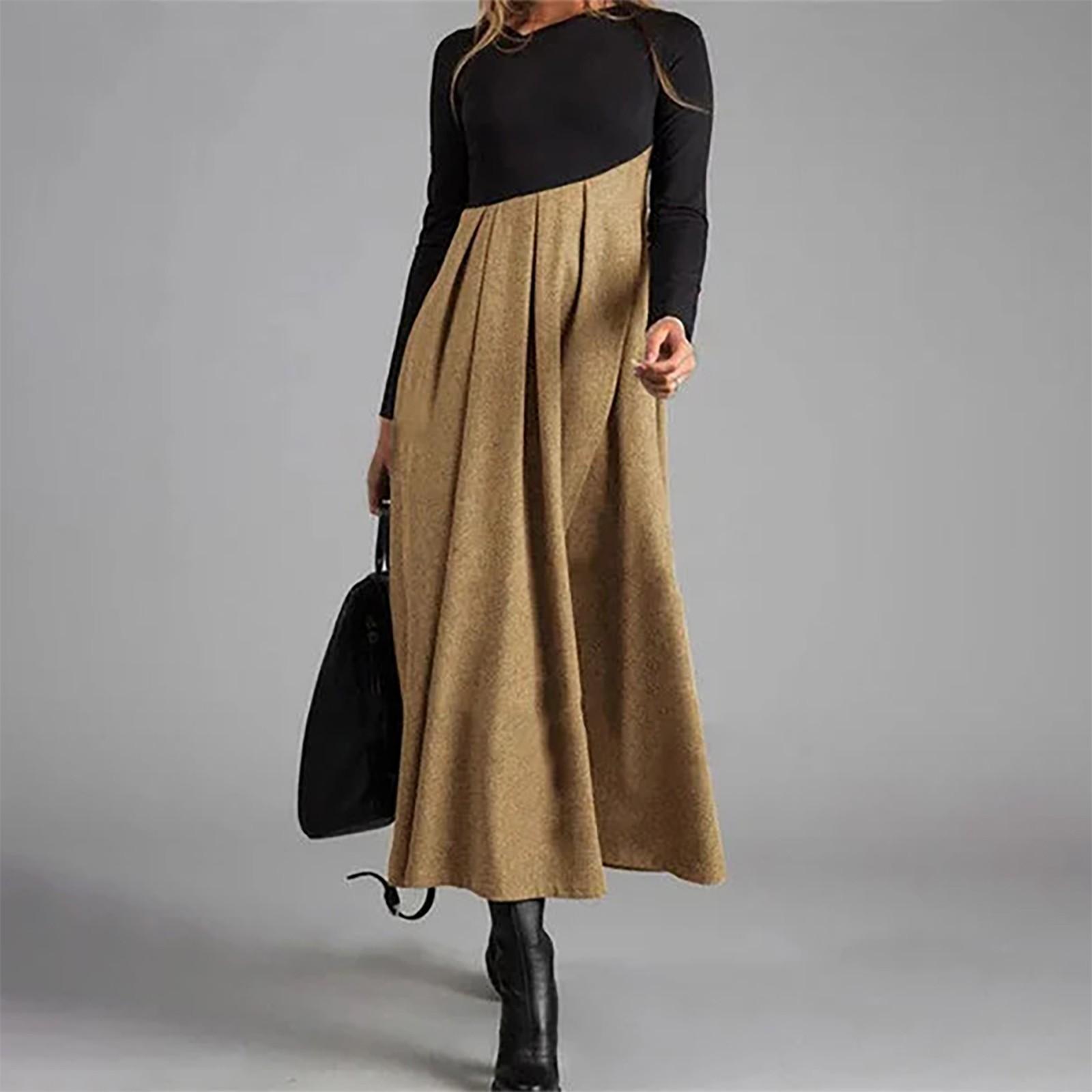Women s And Winter Casual Slim Long Sleeved Color Woolen Cloth Dress L хаки
Women s And Winter Casual Slim Long Sleeved Color Woolen Cloth Dress L хаки