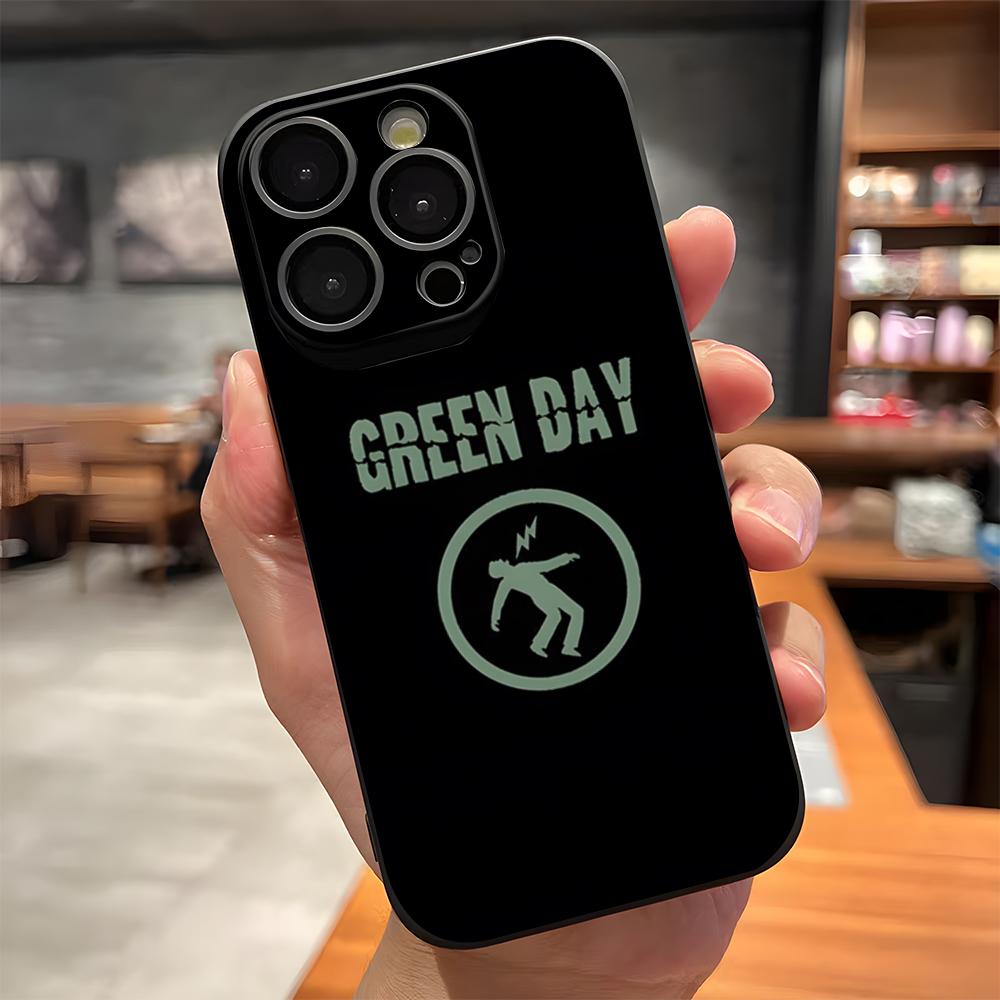 G-Green Day Phone Case For IPhone 17 Pro Max 15 Pro 16 14 Plus 12 13 Mini 11 Pro Shockproof Soft Cover iPhone16Pro
G-Green Day Phone Case For IPhone 17 Pro Max 15 Pro 16 14 Plus 12 13 Mini 11 Pro Shockproof Soft Cover iPhone16Pro