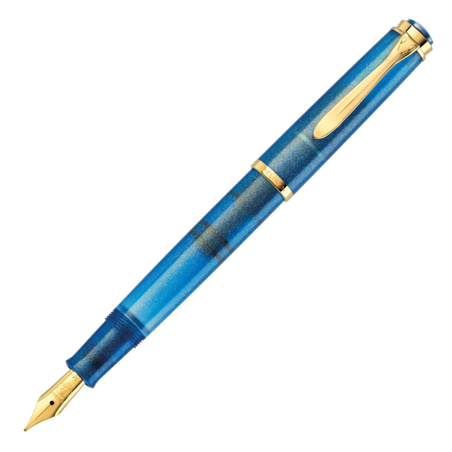 Pelikan Pelikan Fountain Pen EF Extra Fine Point Classic Golden Lapis M200 Limited Regular Imported Product
Pelikan Pelikan Fountain Pen EF Extra Fine Point Classic Golden Lapis M200 Limited Regular Imported Product
