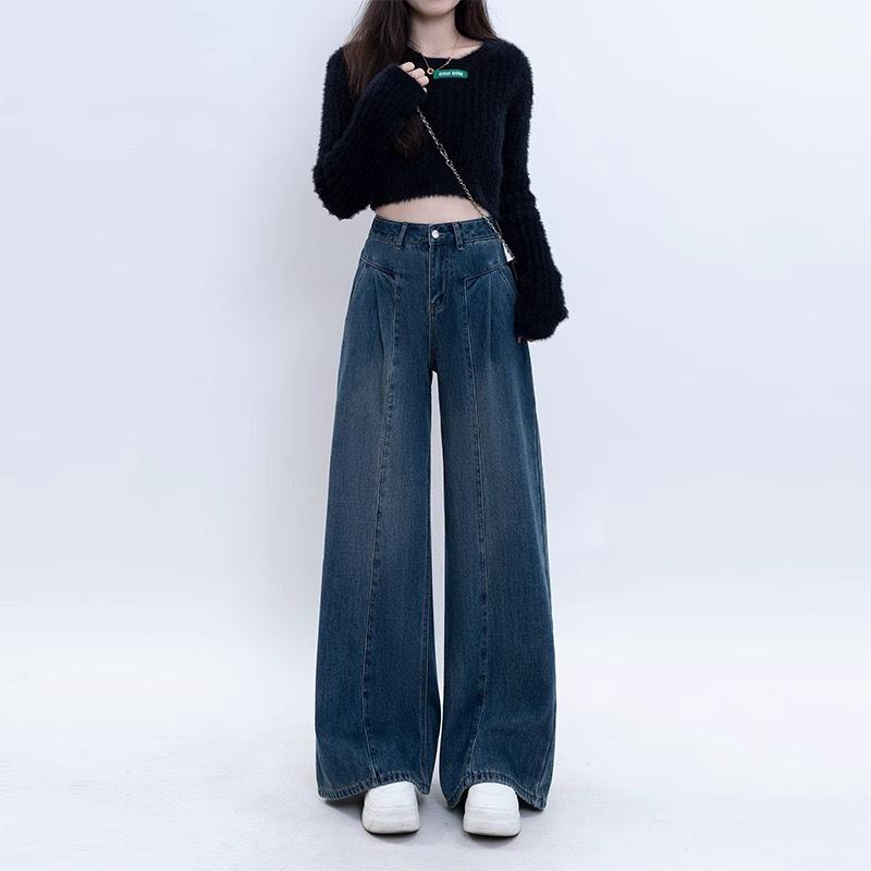 Women s Plus Size High-Waisted Wide-Leg Jeans – Spring 2025 Slimming Style M
Women s Plus Size High-Waisted Wide-Leg Jeans – Spring 2025 Slimming Style M