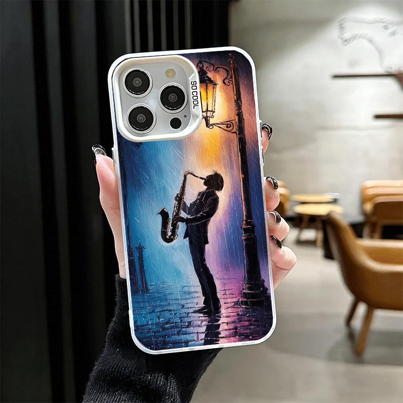 Saxophone Instrument Music Soft Phone Case for iPhone 15 16 17 Pro Max 17Air 16E 14 Plus 13 12 Mini Shockproof Cover Back Shell iPhone 15
Saxophone Instrument Music Soft Phone Case for iPhone 15 16 17 Pro Max 17Air 16E 14 Plus 13 12 Mini Shockproof Cover Back Shell iPhone 15