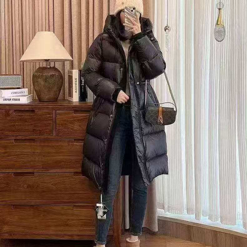 Глянцевая Утолщенная Холодостойкая Приталенная Талия Средней Длины Пуховая Куртка Женская Теплая Куртка L
Глянцевая Утолщенная Холодостойкая Приталенная Талия Средней Длины Пуховая Куртка Женская Теплая Куртка L