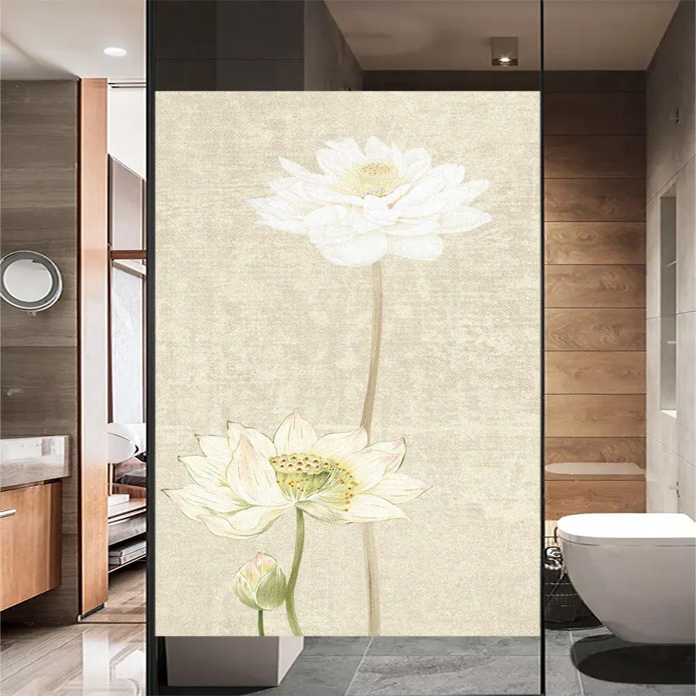 Static Cling Window Film Privacy Lotus Flower Frosted Glass Sticker UV Blocking Heat Control Window Tint for Homedecor (as the picture,40x60cm)
Static Cling Window Film Privacy Lotus Flower Frosted Glass Sticker UV Blocking Heat Control Window Tint for Homedecor (as the picture,40x60cm)