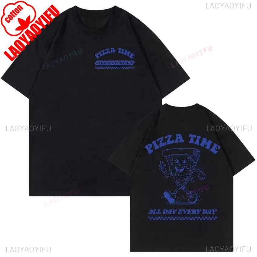 Cute Aesthetic Fashion Tshirt Funny Pizza Time All Day Every Day Cartoon Retro T Shirts Men Women Casual Cotton Tees Harajuku 4XL
Cute Aesthetic Fashion Tshirt Funny Pizza Time All Day Every Day Cartoon Retro T Shirts Men Women Casual Cotton Tees Harajuku 4XL