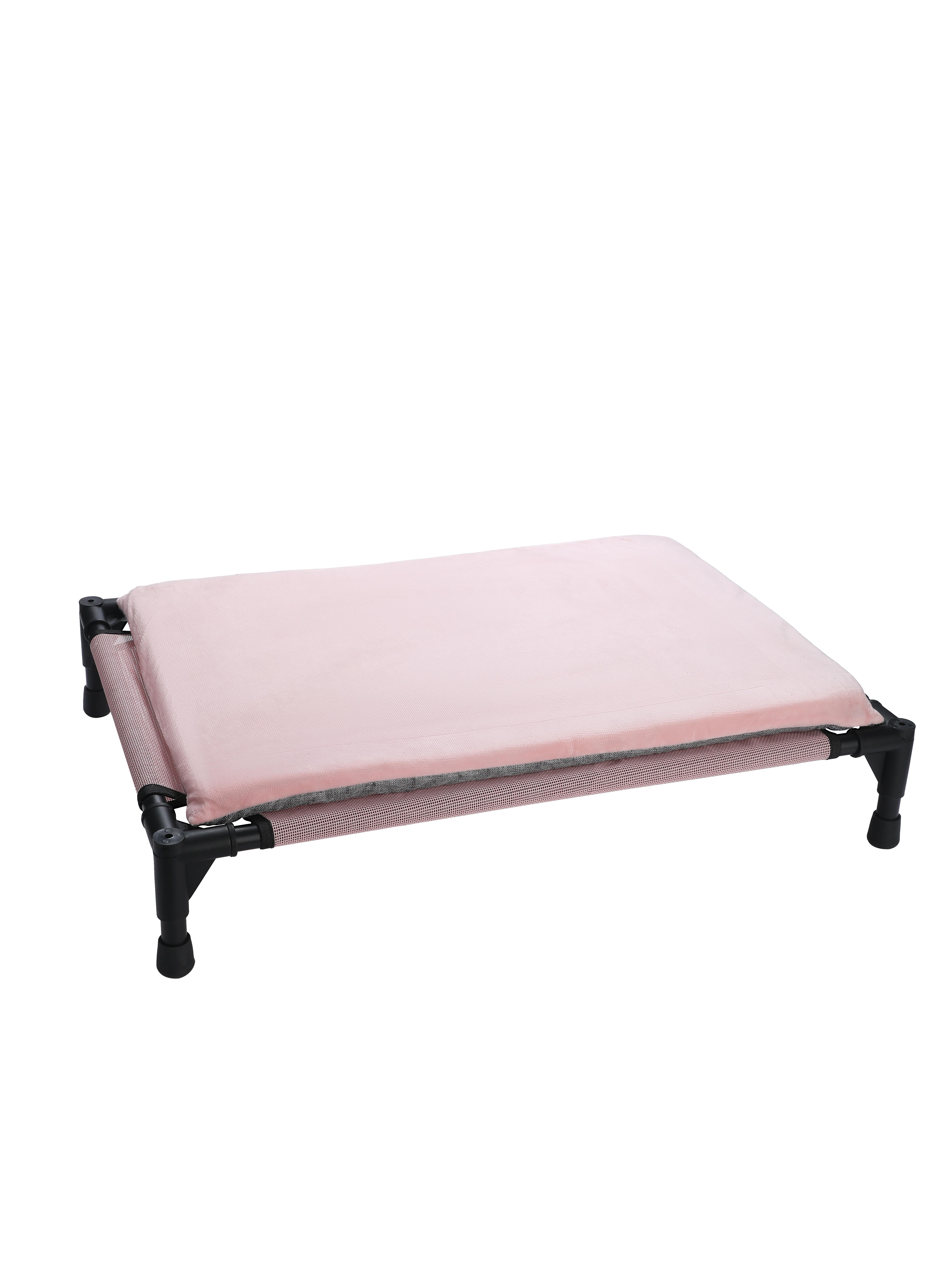 Портативная роскошная устойчивая к жеванию алюминиевая кровать для собак с приподнятым каркасом, охлаждающая кровать для домашних животных S розовый
Портативная роскошная устойчивая к жеванию алюминиевая кровать для собак с приподнятым каркасом, охлаждающая кровать для домашних животных S розовый