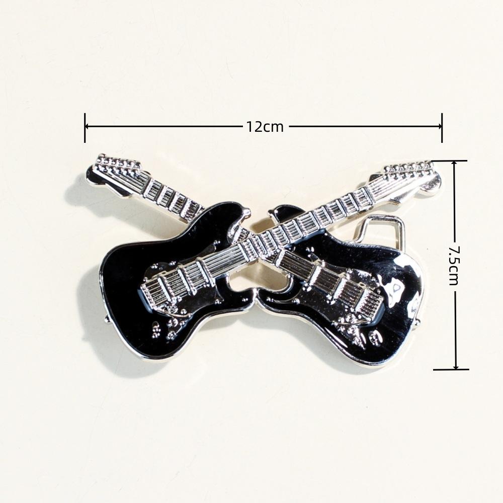 Zinc Alloy Music Rock Punk Guitar Belt Buckle Western Style E-Commerce reference picture size
Zinc Alloy Music Rock Punk Guitar Belt Buckle Western Style E-Commerce reference picture size