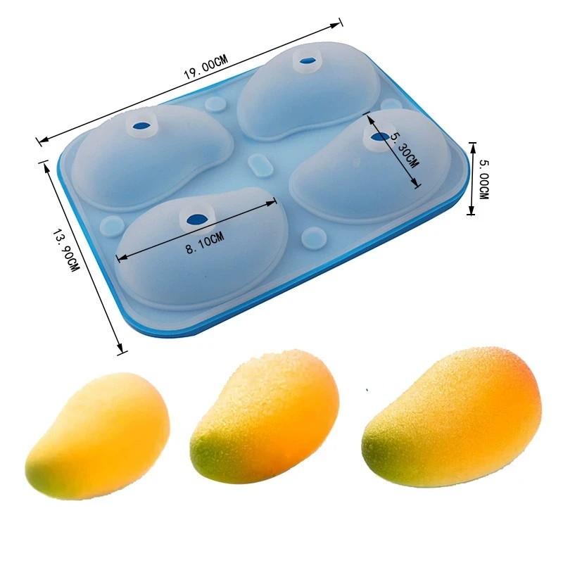 Mango Silicone Molds for Baking Mousse 3D Fruit Chocolate Cake Decoration Mold Kitchen Accessories Tools небесно-голубой
Mango Silicone Molds for Baking Mousse 3D Fruit Chocolate Cake Decoration Mold Kitchen Accessories Tools небесно-голубой