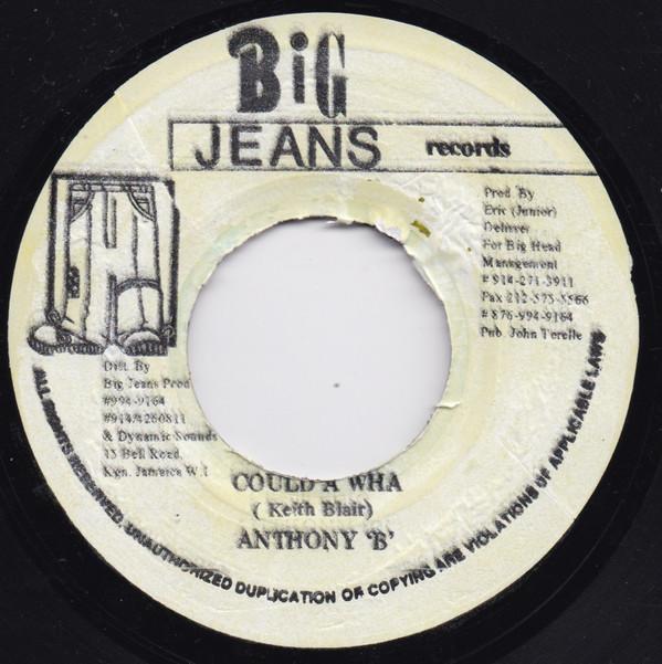 7inch Record ANTHONY B - Could A Wha none Big Jeans Recor Jamaica Reggae, Ska & Dub Used
7inch Record ANTHONY B - Could A Wha none Big Jeans Recor Jamaica Reggae, Ska & Dub Used
