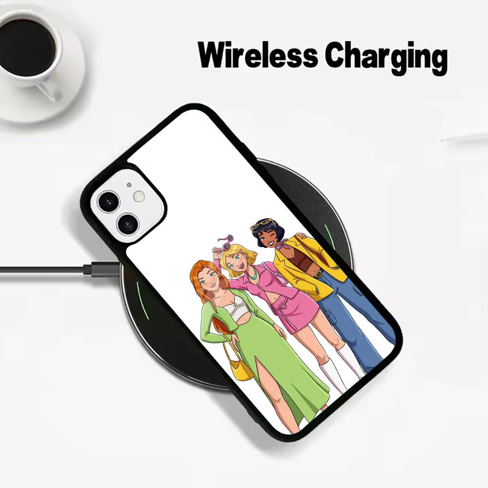 Classic animation T-Totally- Spies Wireless charging phone case compatible with iPhone 17/16/15/14/13/12/11 iPhone14Pro
Classic animation T-Totally- Spies Wireless charging phone case compatible with iPhone 17/16/15/14/13/12/11 iPhone14Pro