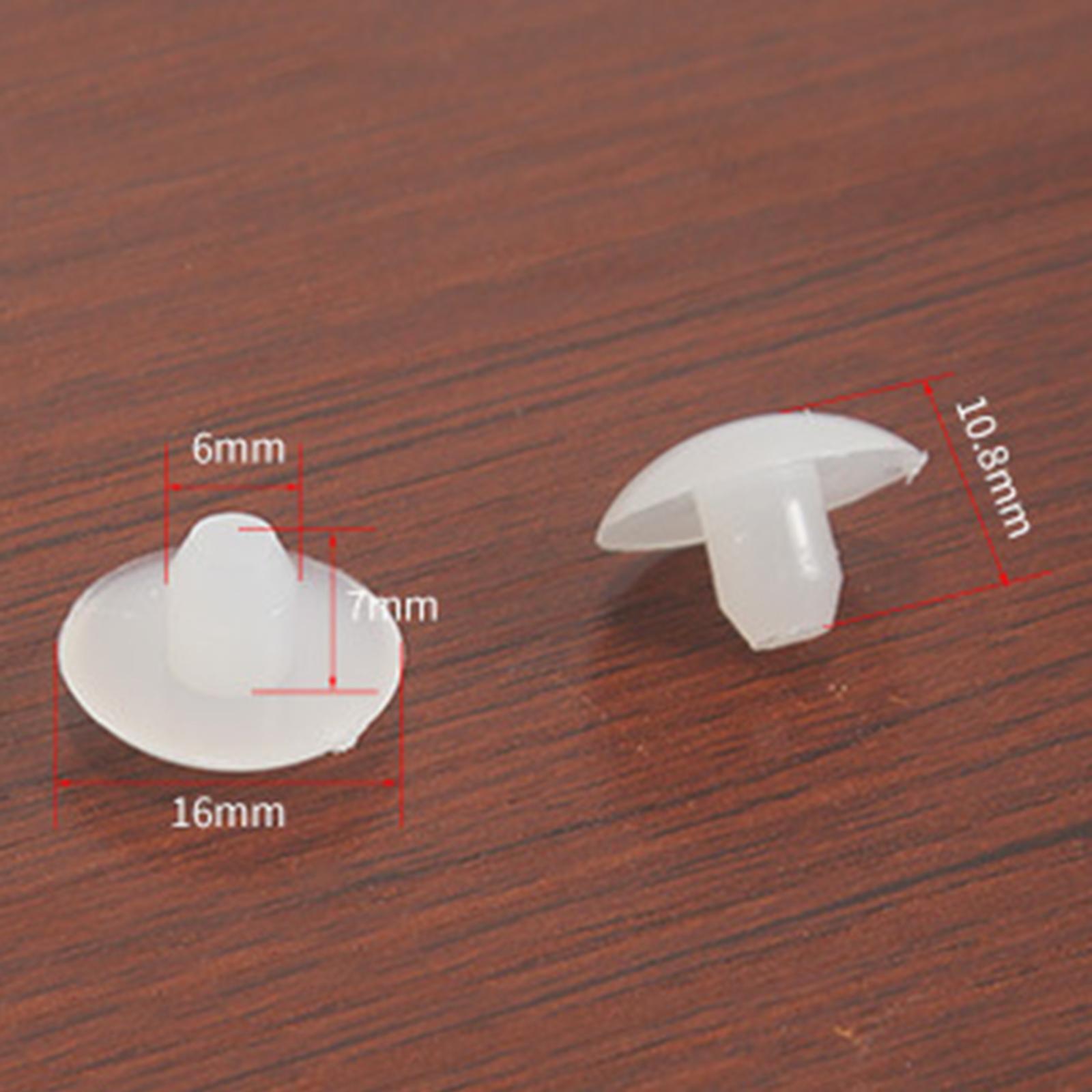 100Pcs/lot 6mm Chair Table Furniture Leg Flugs Plastic Feet Pads Embedded Non-Slip Foot Nail Wood Floor Furniture Protector Pads
100Pcs/lot 6mm Chair Table Furniture Leg Flugs Plastic Feet Pads Embedded Non-Slip Foot Nail Wood Floor Furniture Protector Pads