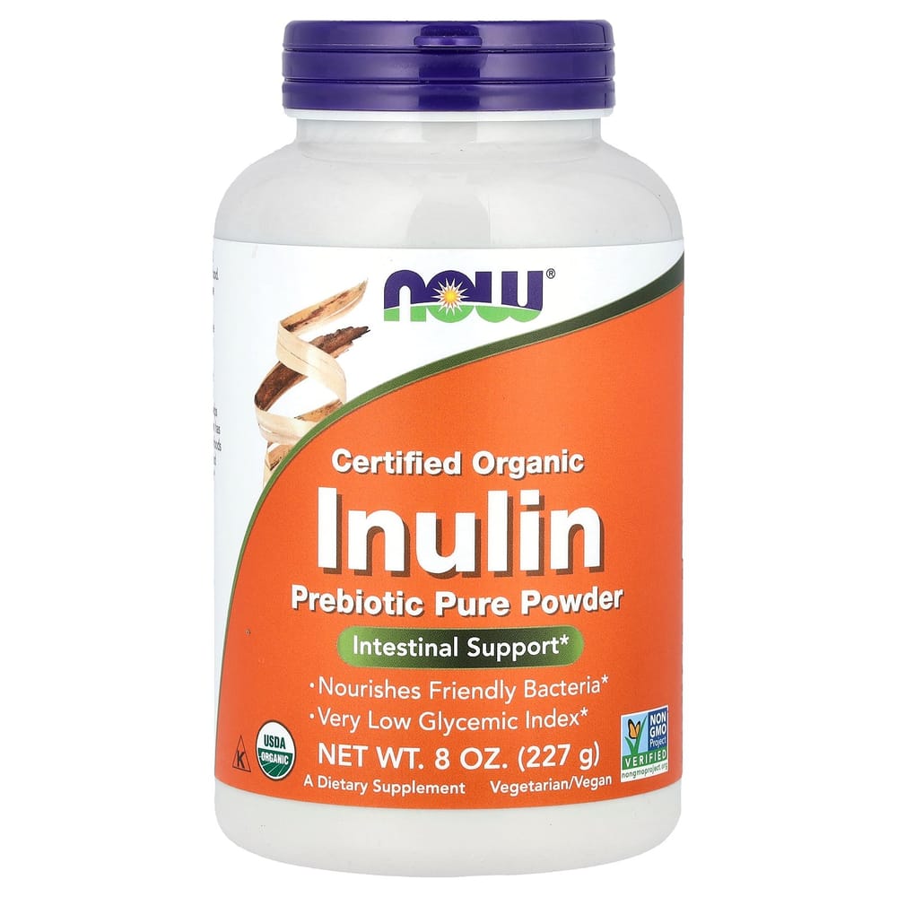 Now Foods Certified Inulin Prebiotic Pure Powder 227g (8oz)
Now Foods Certified Inulin Prebiotic Pure Powder 227g (8oz)