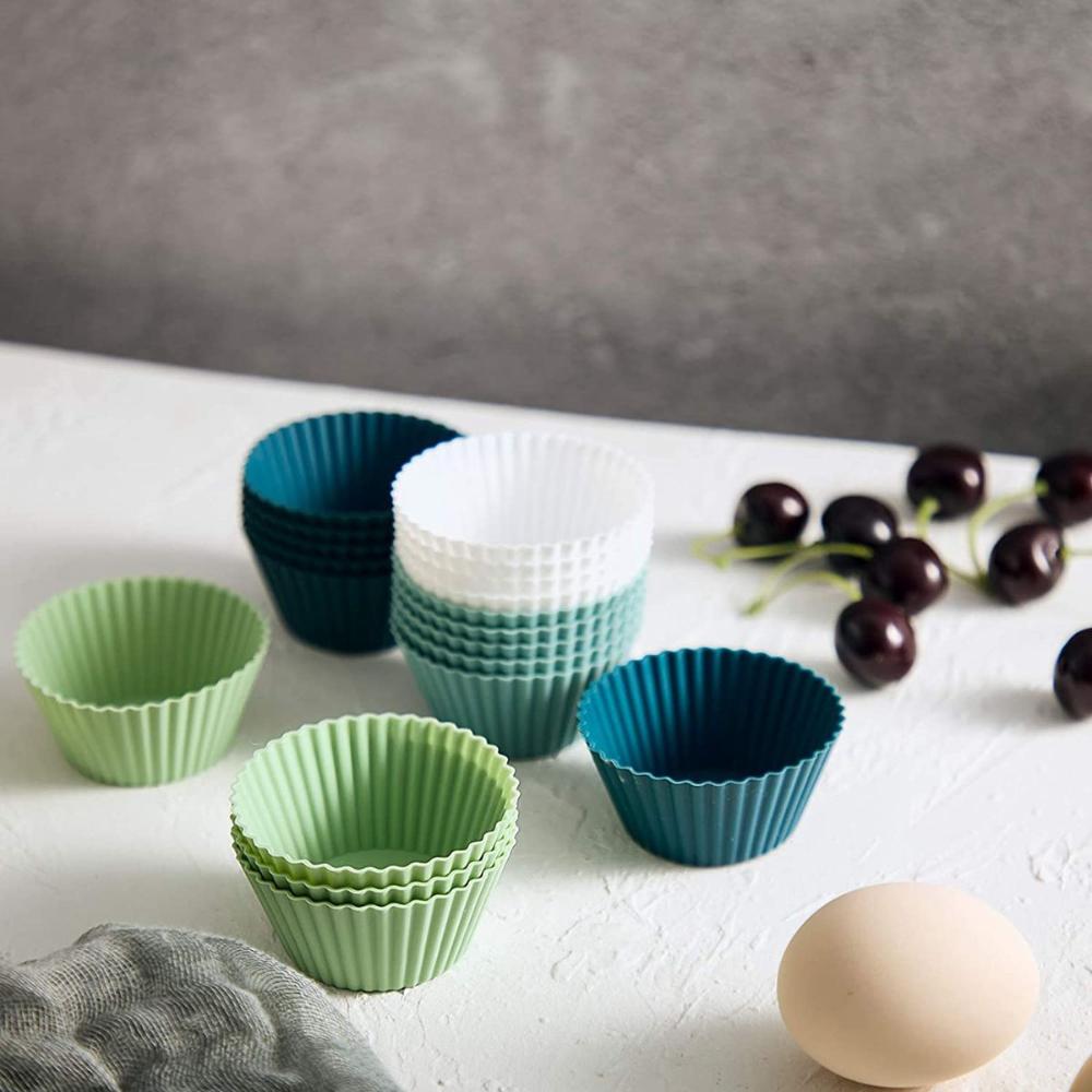 Kitchen 12Pcs Cooking Dessert DIY Silicone Muffin Cup Cake Wrapper Baking Tool Cupcake Liner
Kitchen 12Pcs Cooking Dessert DIY Silicone Muffin Cup Cake Wrapper Baking Tool Cupcake Liner