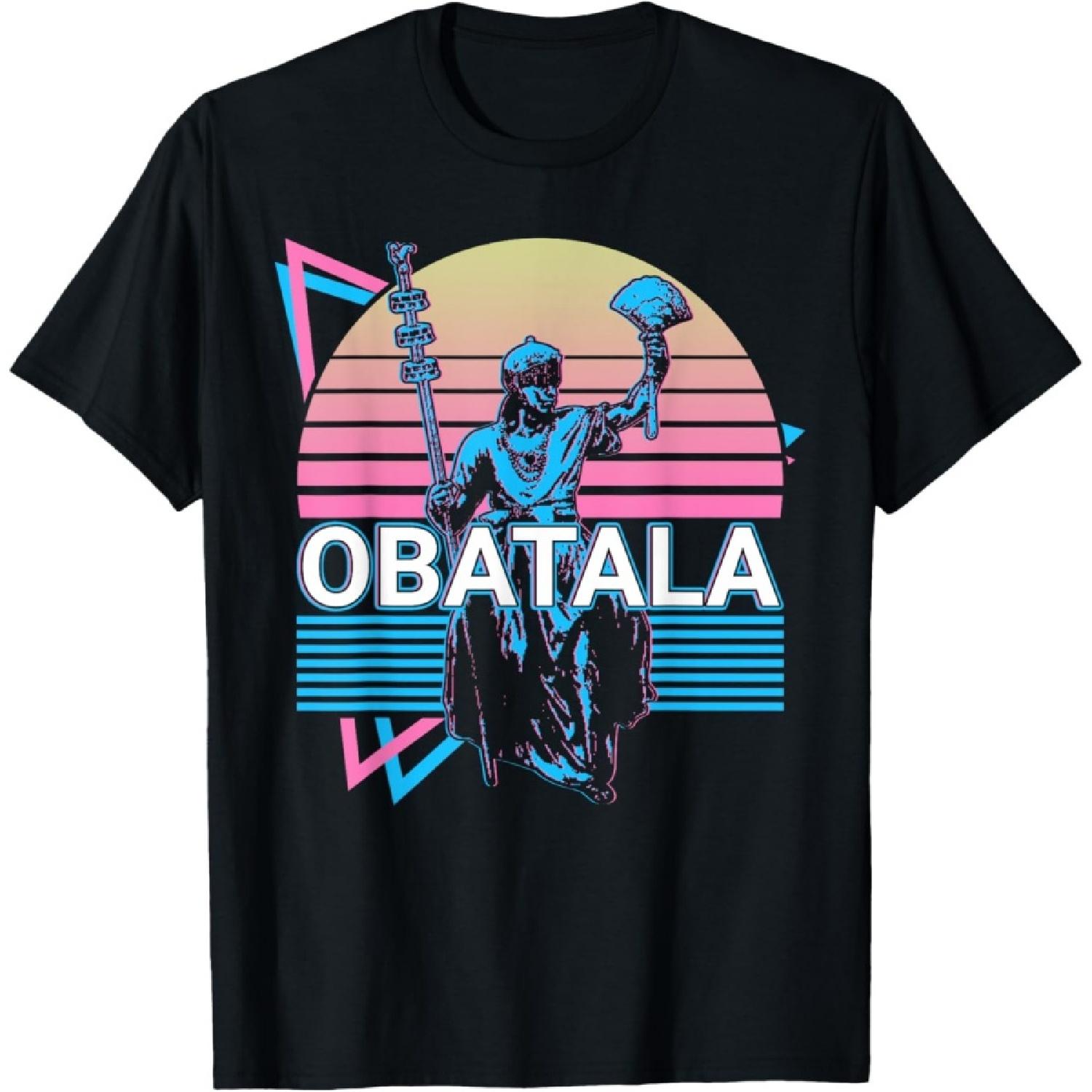 Obatala Orisha African Deity Yoruba Religion Retro T-Shirt XXXXXL чорний
Obatala Orisha African Deity Yoruba Religion Retro T-Shirt XXXXXL чорний