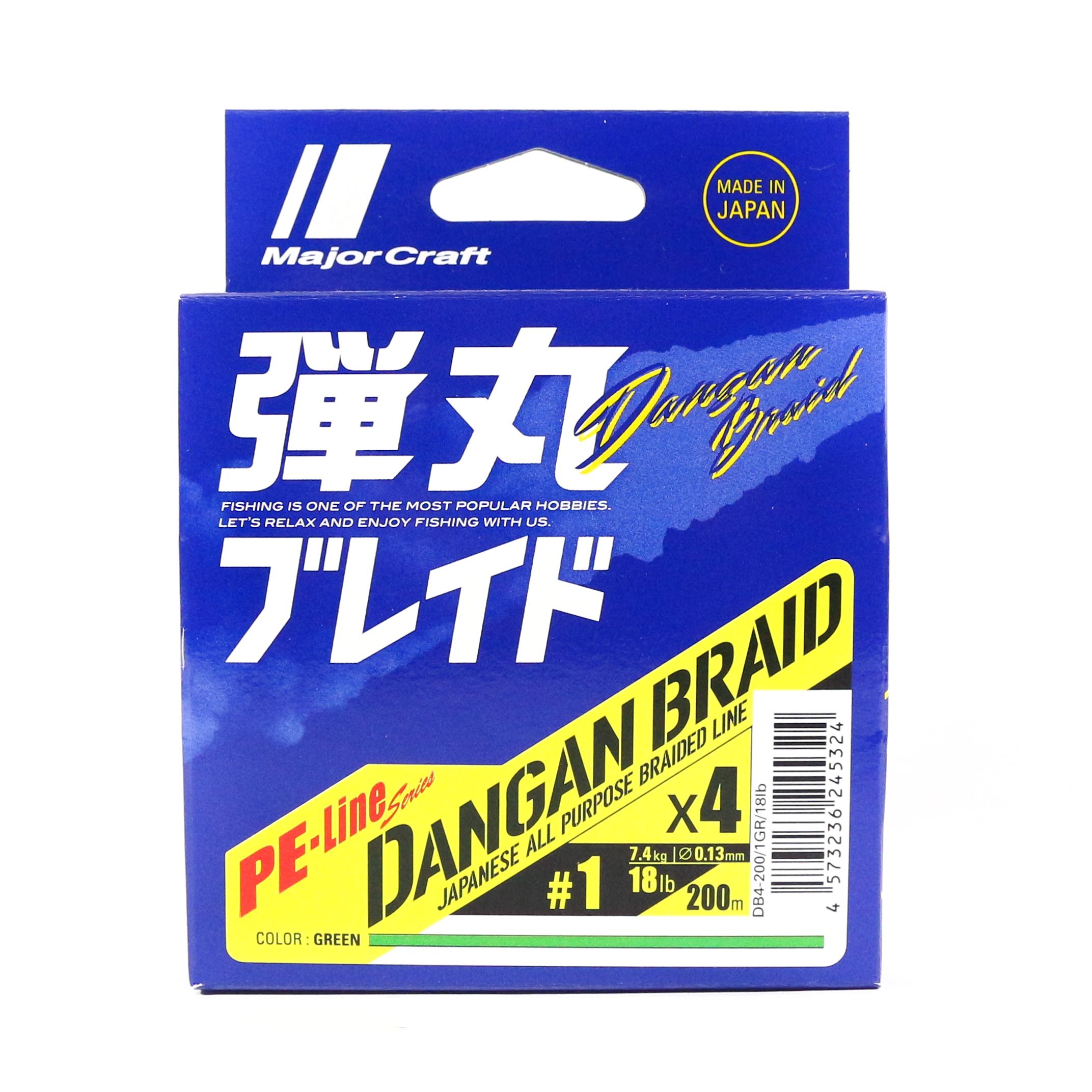 Основная ремесла Dangan плетеная леска x4 200 м PE 1 зеленый DB4-200 / 1GR / 18lb (5324)
Основная ремесла Dangan плетеная леска x4 200 м PE 1 зеленый DB4-200 / 1GR / 18lb (5324)