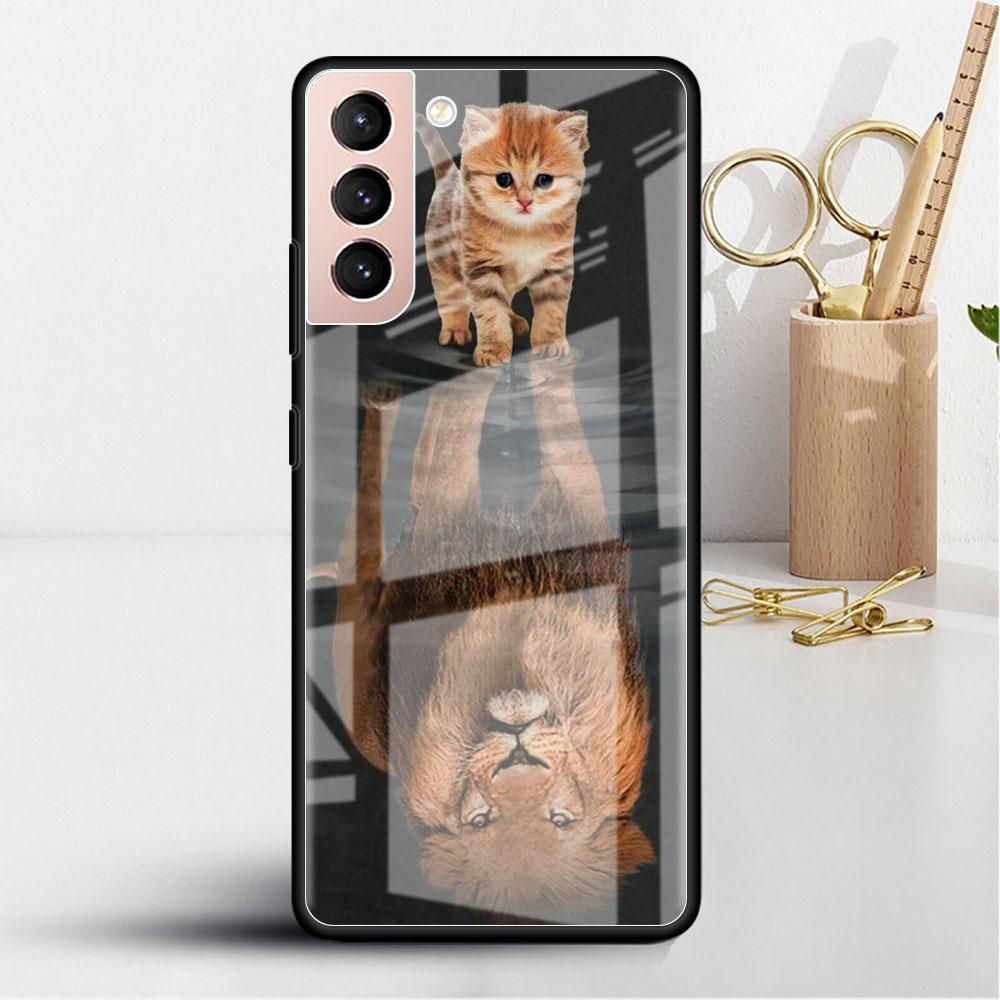 Стеклянный чехол с волком, собакой, кошкой, птицей, львом, тигром для Samsung Galaxy S22 S20 FE S21 Plus, чехол для телефона S10 5G S9 Note 20 Ultra 10 Lite Shell Samsung S22 5G
Стеклянный чехол с волком, собакой, кошкой, птицей, львом, тигром для Samsung Galaxy S22 S20 FE S21 Plus, чехол для телефона S10 5G S9 Note 20 Ultra 10 Lite Shell Samsung S22 5G