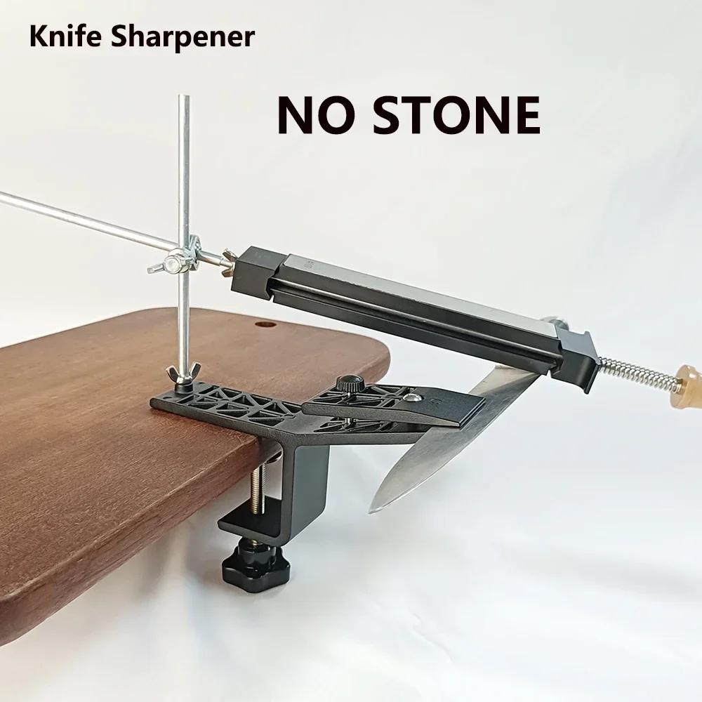 2024 НОВАЯ профессиональная точилка для ножей, точилка с фиксированным углом для ножей, алмазный точильный камень, кухонные шлифовальные инструменты, точильный камень SHARPENER