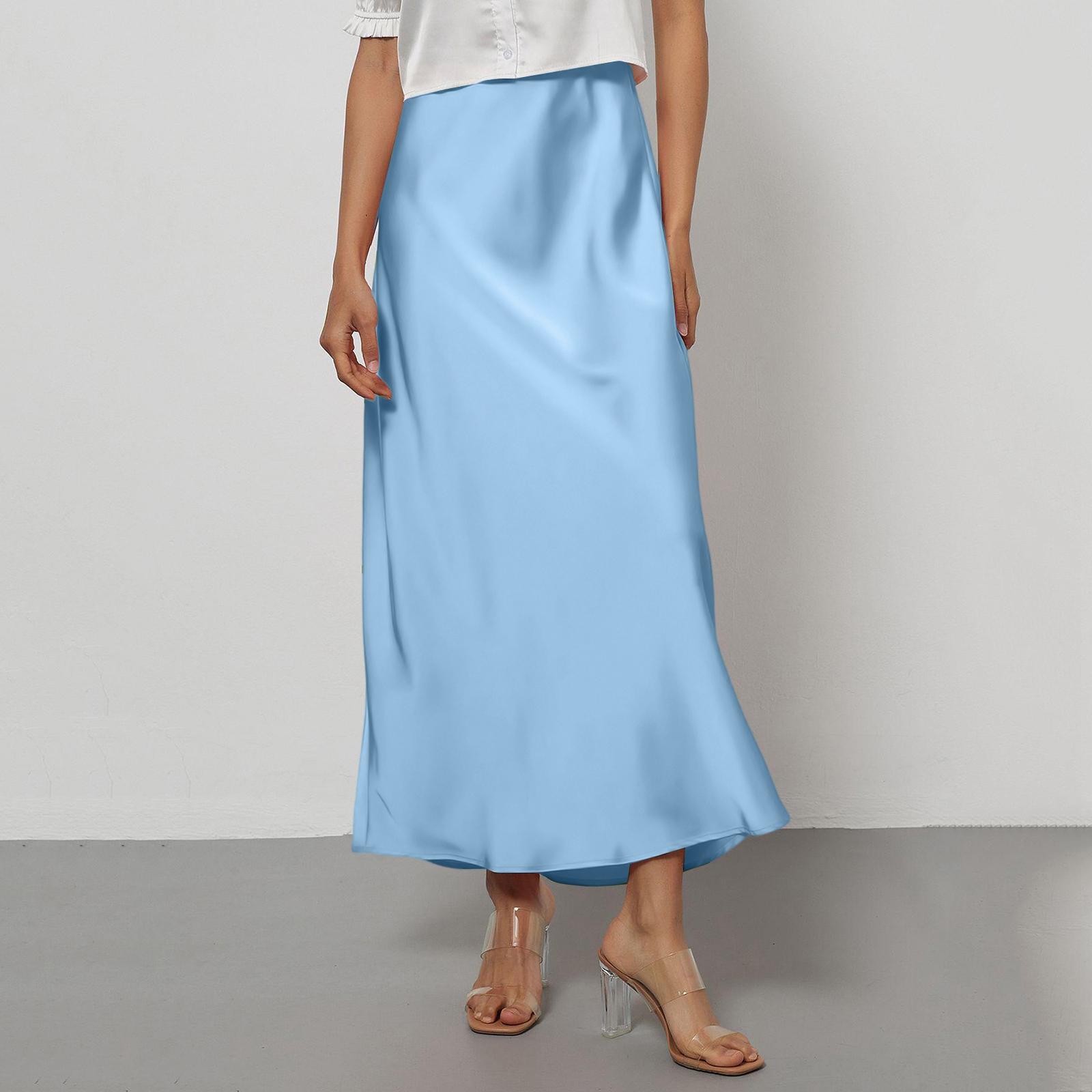 Women s Elegant Texted Satin Skirt Slim,Fit Draping Midi Dress L
Women s Elegant Texted Satin Skirt Slim,Fit Draping Midi Dress L