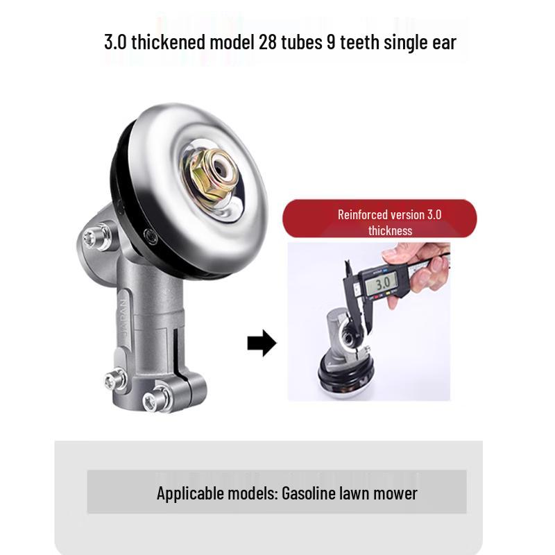Zhuyue Universal Brush Cutter Trimmer Head CN plug (adapter included)
Zhuyue Universal Brush Cutter Trimmer Head CN plug (adapter included)