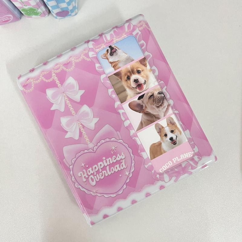 Ins Korean Love Heart Life 4-Grid Album Cute Girls Idol Photo Storage Card Book 3In Card Holder Gifts темно-рожевого кольору
Ins Korean Love Heart Life 4-Grid Album Cute Girls Idol Photo Storage Card Book 3In Card Holder Gifts темно-рожевого кольору