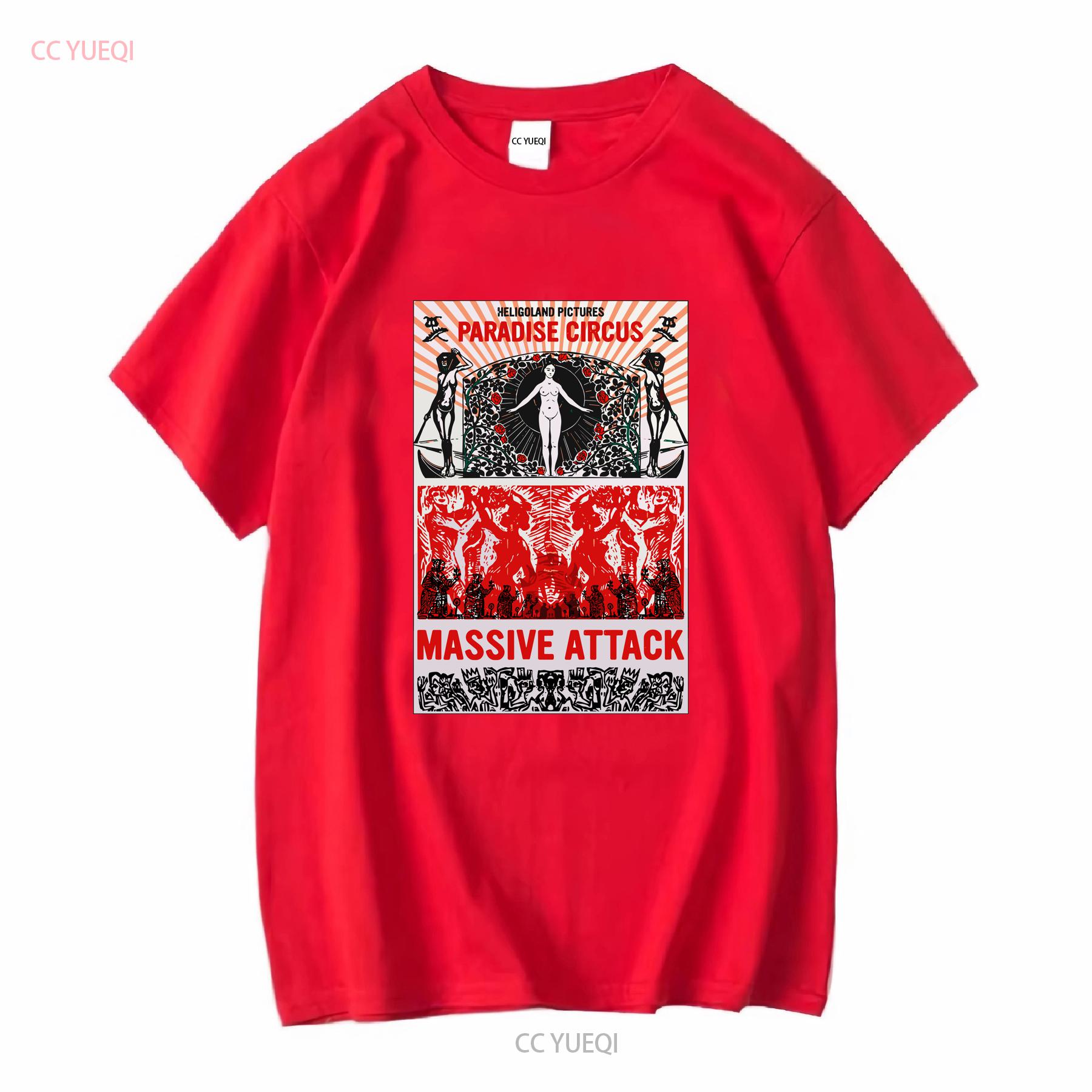 Massive Attack Paradise Circus T Shirt Full Size S 5XL vintage Washed Comfortable streetwear Top For Everyday Wear Breathable S
Massive Attack Paradise Circus T Shirt Full Size S 5XL vintage Washed Comfortable streetwear Top For Everyday Wear Breathable S