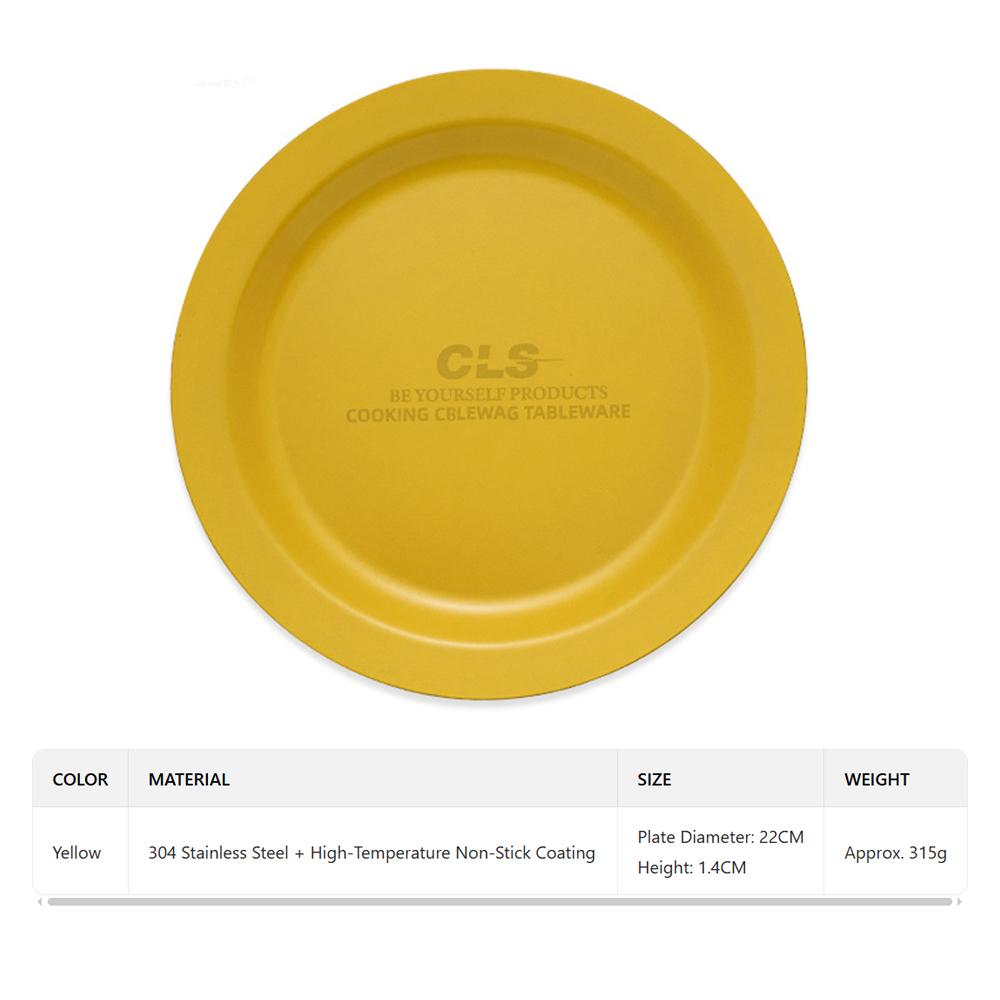 Stainless Steel Plates 8 inches Metal Lightweight Unbreakable Dinner Dishes Plates for Picnic Outdoor Camping Reusable
Stainless Steel Plates 8 inches Metal Lightweight Unbreakable Dinner Dishes Plates for Picnic Outdoor Camping Reusable