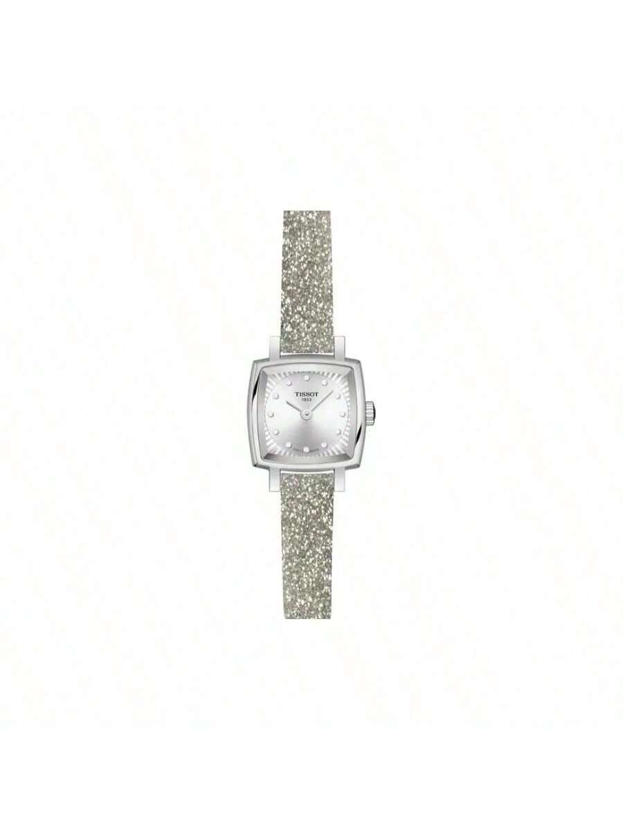 Women s quartz watch, Swiss-made, silver dial, stainless steel case, genuine leather & silver strap, only silver available. T058.109.17.036.02 білий
Women s quartz watch, Swiss-made, silver dial, stainless steel case, genuine leather & silver strap, only silver available. T058.109.17.036.02 білий
