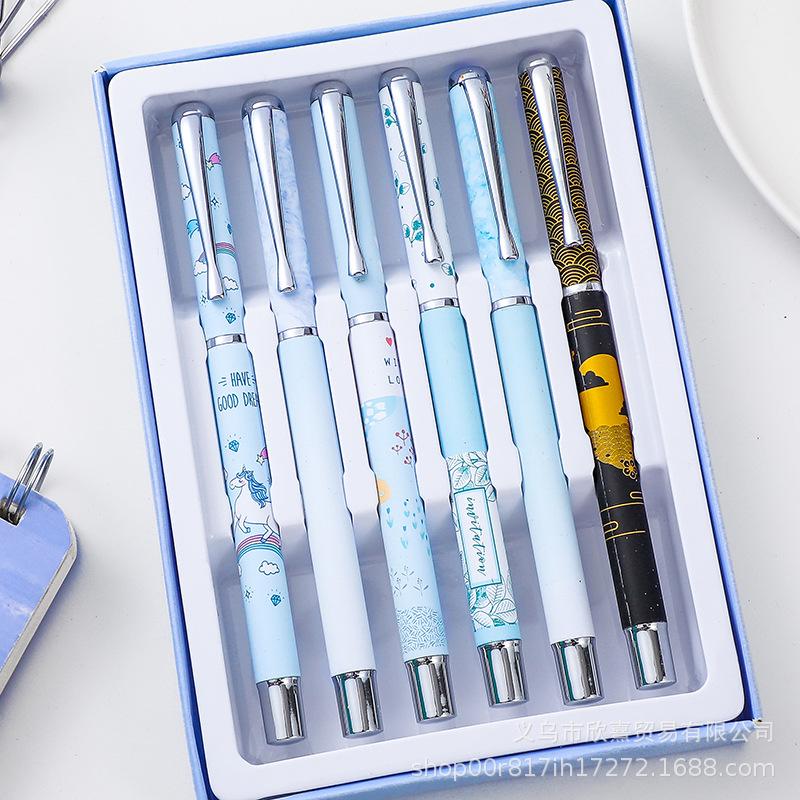 Primary School Students Ink Bag Dual-Purpose Metal Pen, Students Practice Calligraphy, Positive Posture Calligraphy, Small Fresh Cartoon Set Pen 0.38mm
Primary School Students Ink Bag Dual-Purpose Metal Pen, Students Practice Calligraphy, Positive Posture Calligraphy, Small Fresh Cartoon Set Pen 0.38mm