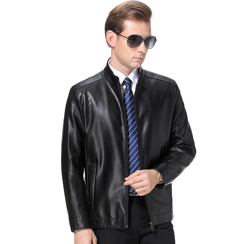 Новая куртка мужская из овчины на осень и зиму, универсальная, деловая, повседневная, для среднего и пожилого возраста, воротник-стойка, плюс бархатная кожаная куртка для мужчин 195
Новая куртка мужская из овчины на осень и зиму, универсальная, деловая, повседневная, для среднего и пожилого возраста, воротник-стойка, плюс бархатная кожаная куртка для мужчин 195