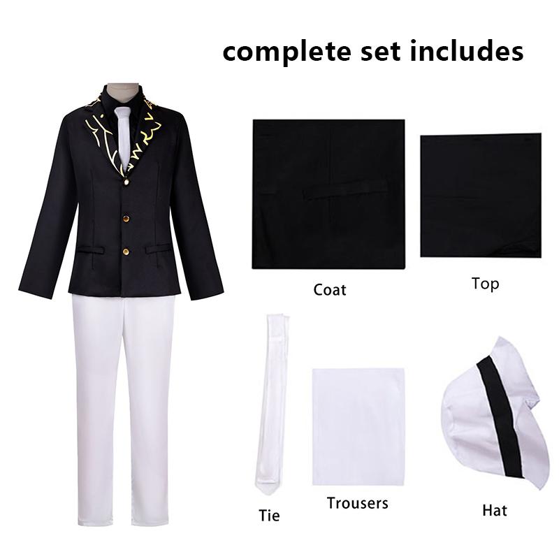 Anime cosplay costumes, anime cosplay costumes, men s and women s suits and uniforms, Halloween party costumes XXXL чорний
Anime cosplay costumes, anime cosplay costumes, men s and women s suits and uniforms, Halloween party costumes XXXL чорний
